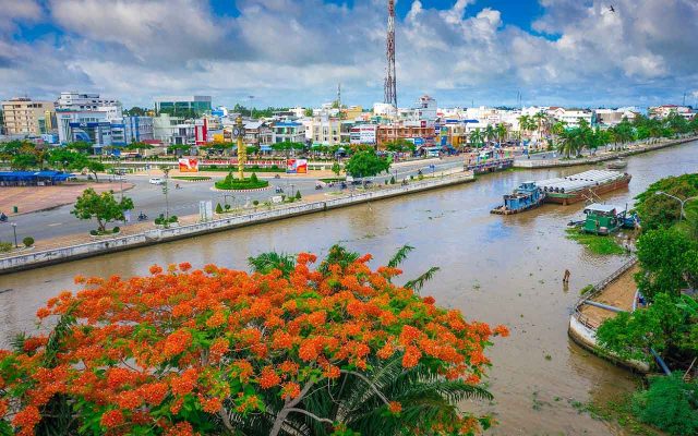 Chành xe gửi hàng đi Hậu Giang