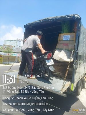 Gửi xe gắn máy đi Vĩnh Long