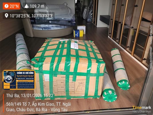 Chành xe gửi hàng đi Cà Mau