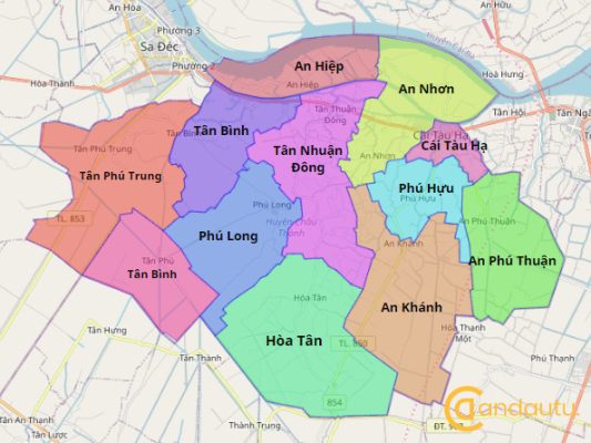 Gửi hàng đi huyện Châu Thành Đồng Tháp